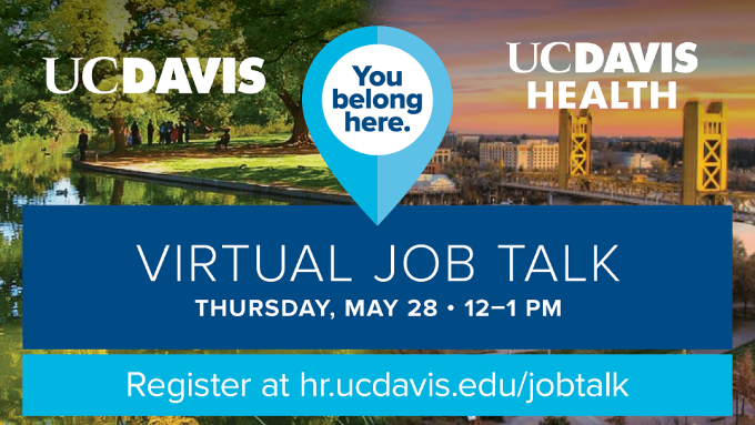 UC Davis virtual job talk