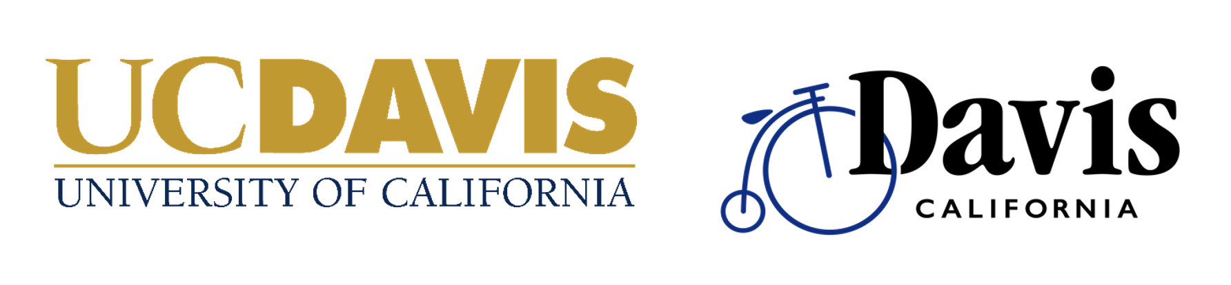 UC Davis and City of Davis Logos