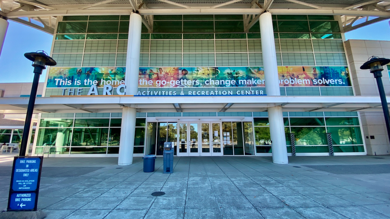 Front entrance to the Activities and Recreation Center