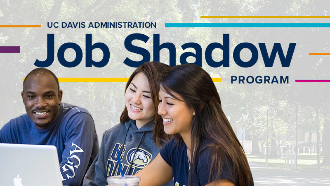UC Davis students gather around a laptop