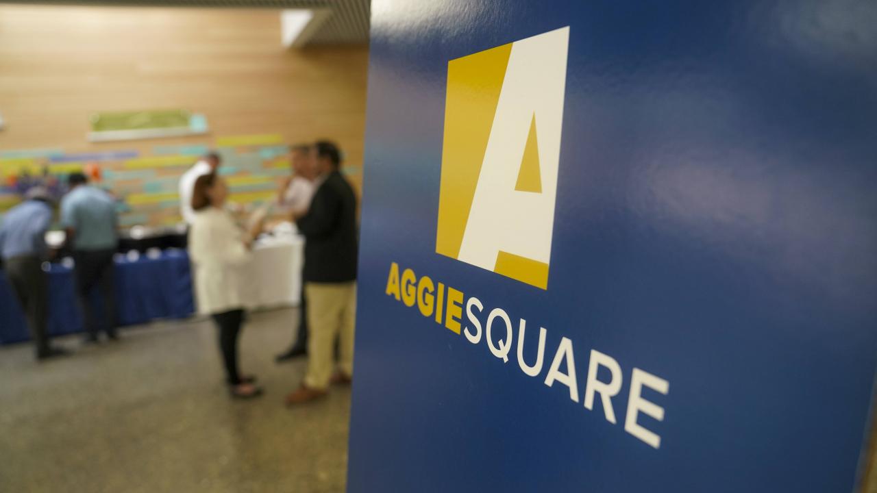 Aggie Square signage