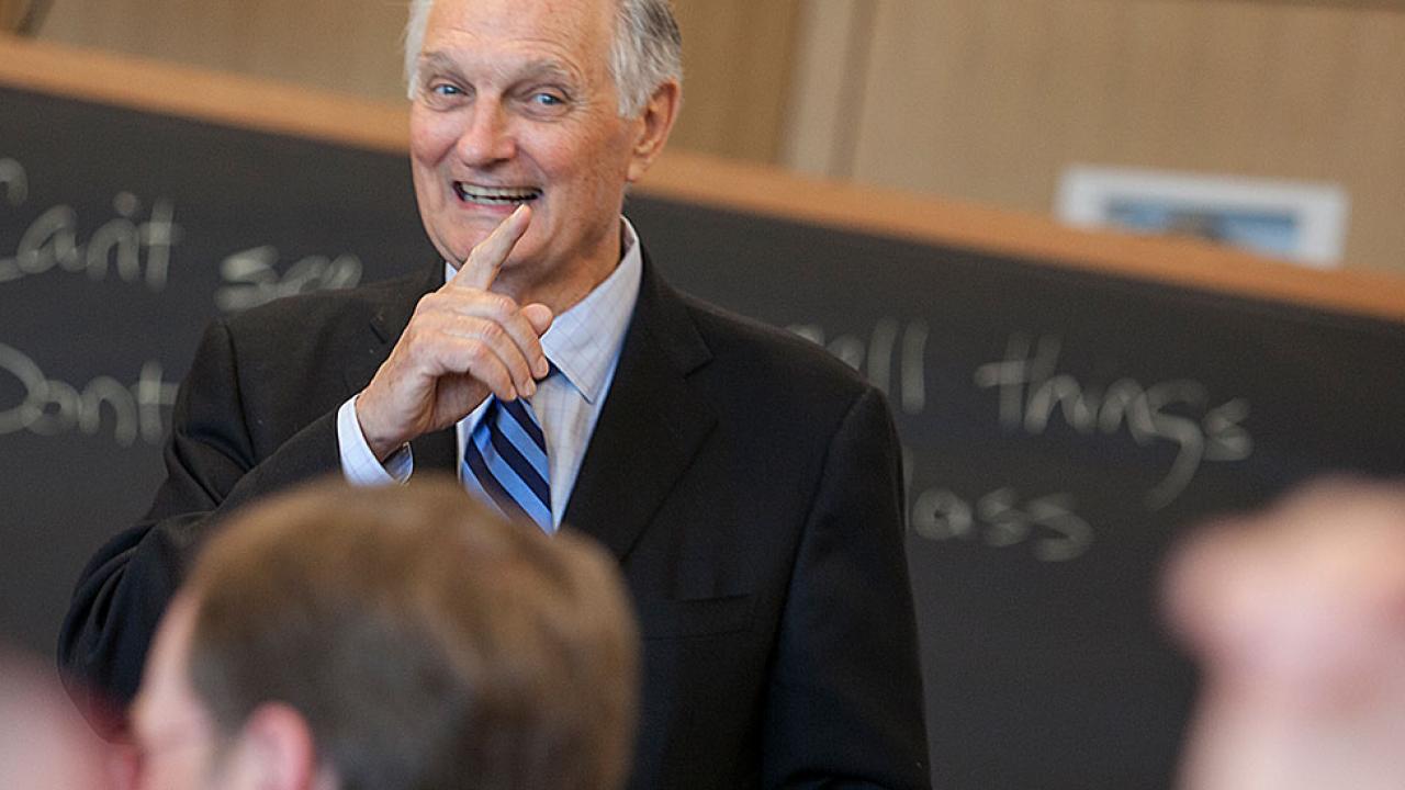 Alan Alda talks science communication