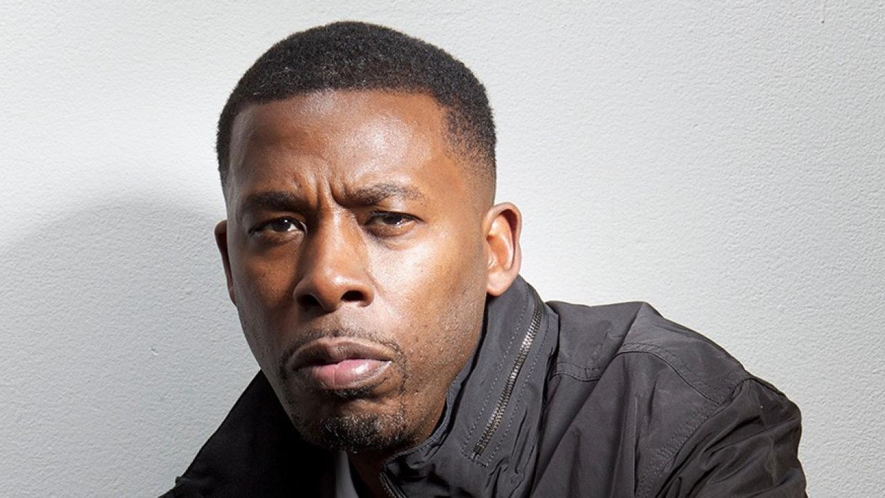 UC Davis Chancellor's Colloquium: a headshot of GZA of Wu-Tang Clan who will talk about songs and science