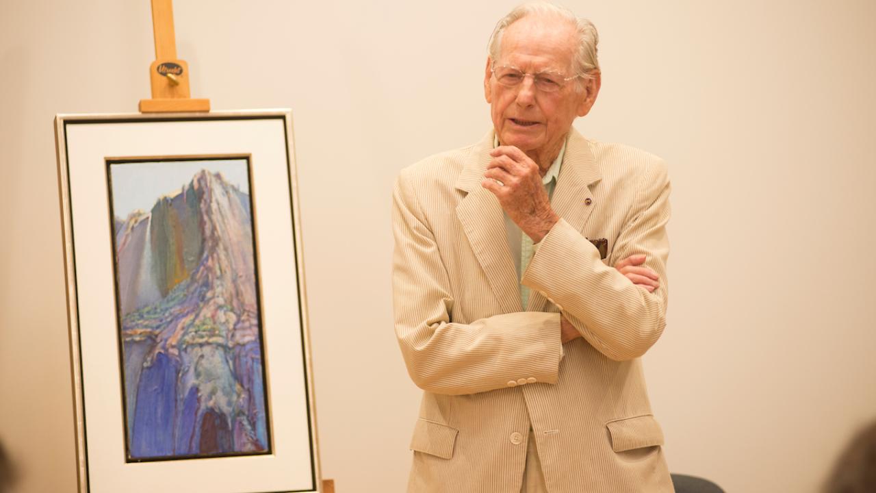 UC Davis Professor Emeritus Wayne Thiebaud.