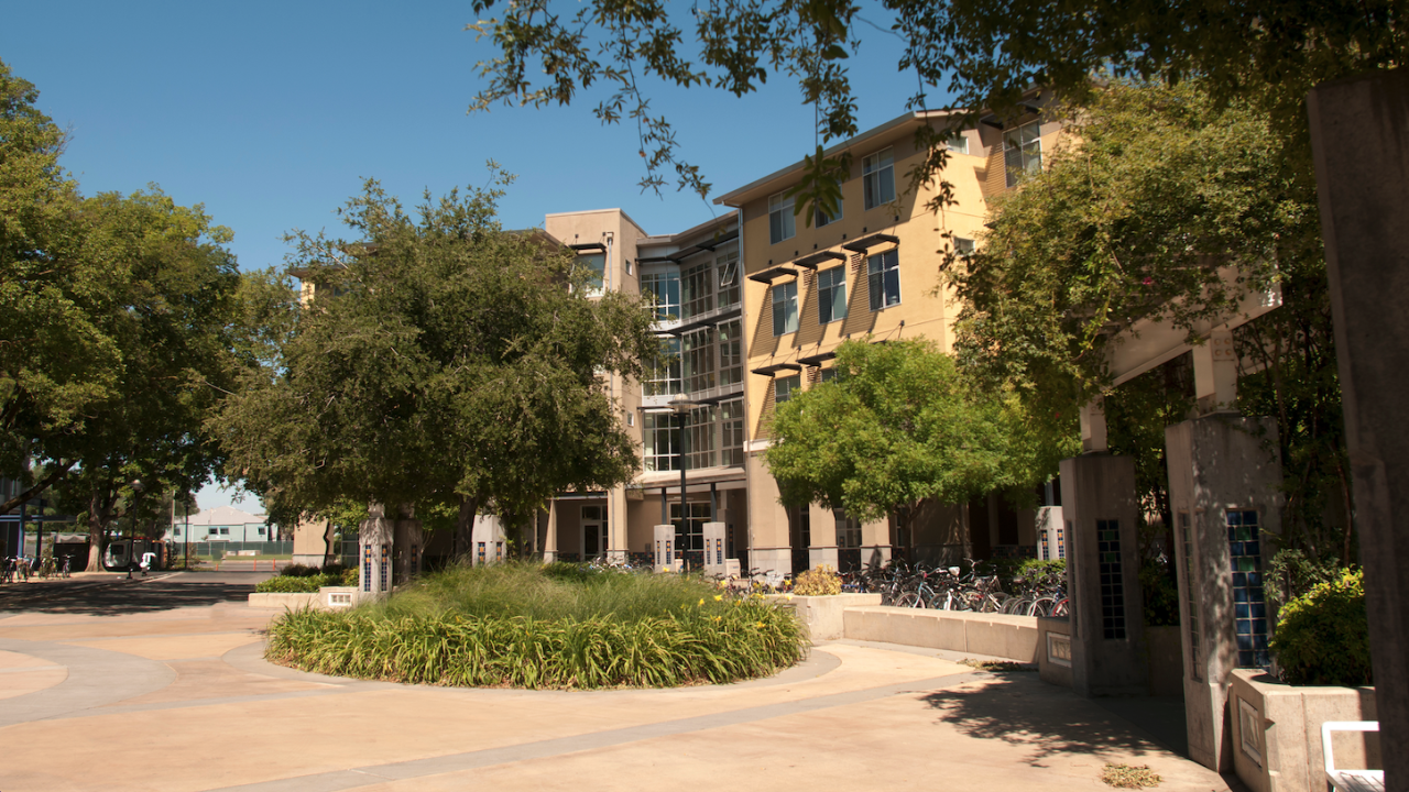 Exterior image of Adler Hall
