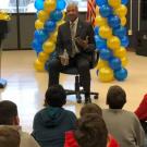 Chancellor May visits Zamora Elementary